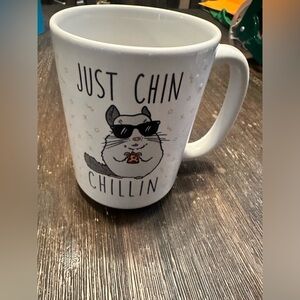 EUC funny Look Human coffee mug. Very sturdy.